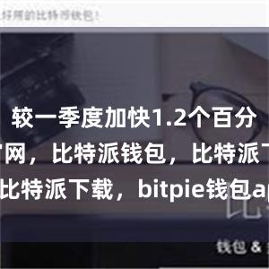 较一季度加快1.2个百分点比特派官网，比特派钱包，比特派下载，bitpie钱包app